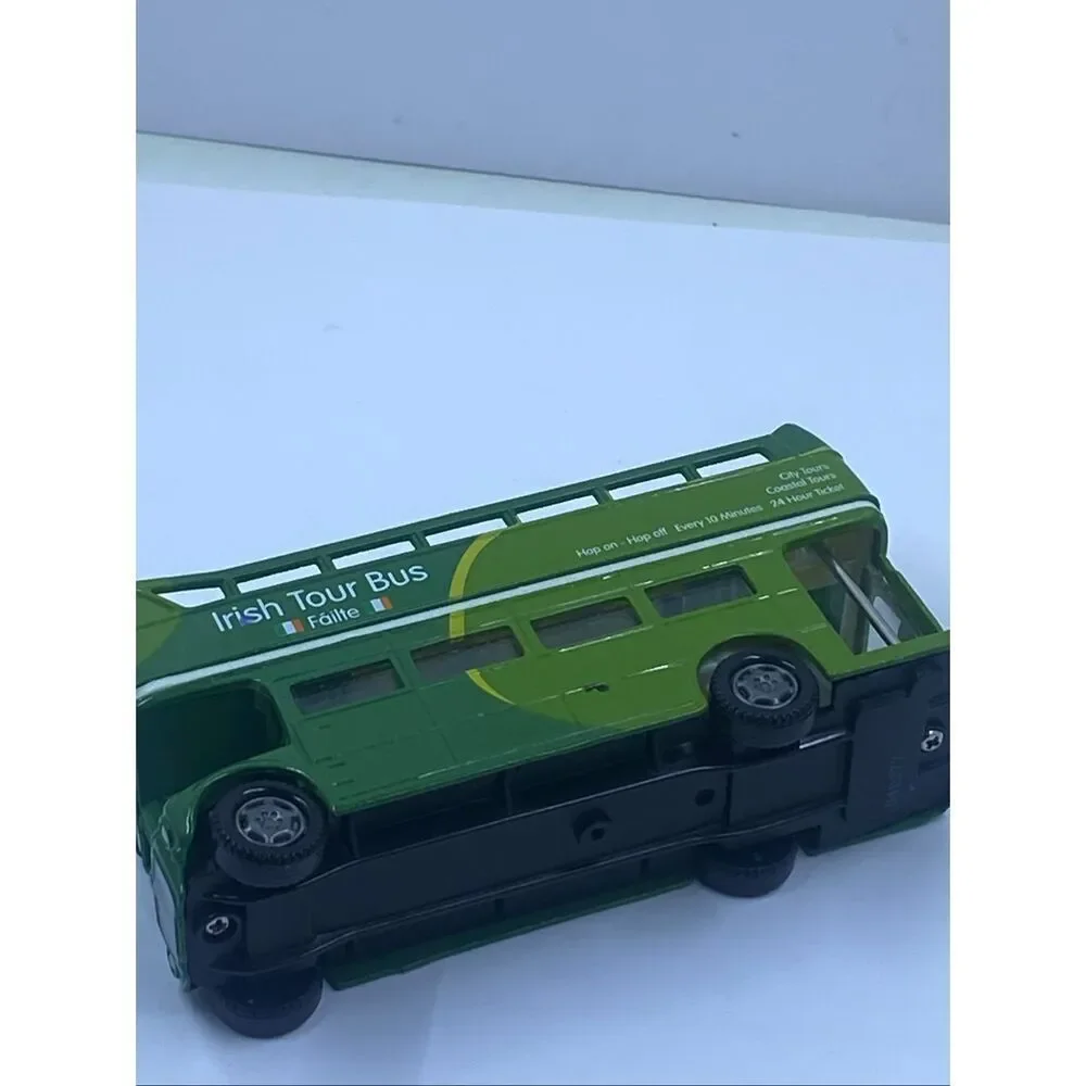 MOTOR MAX IRISH OPEN TOP TOUR BUS DIECAST CAR